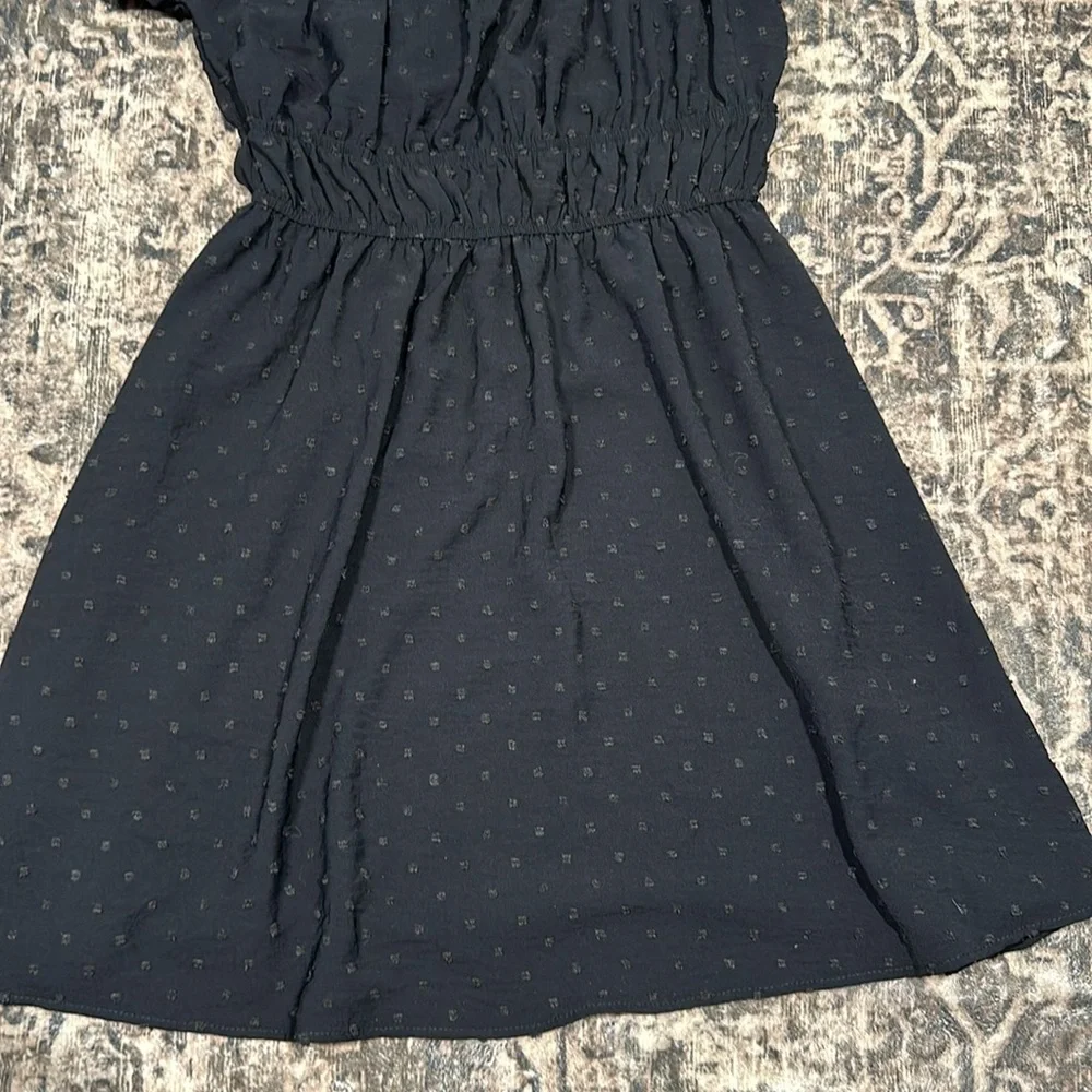Altar'd State Dark Blue Flutter Sleeve Mini Dress - Picture 5 of 6